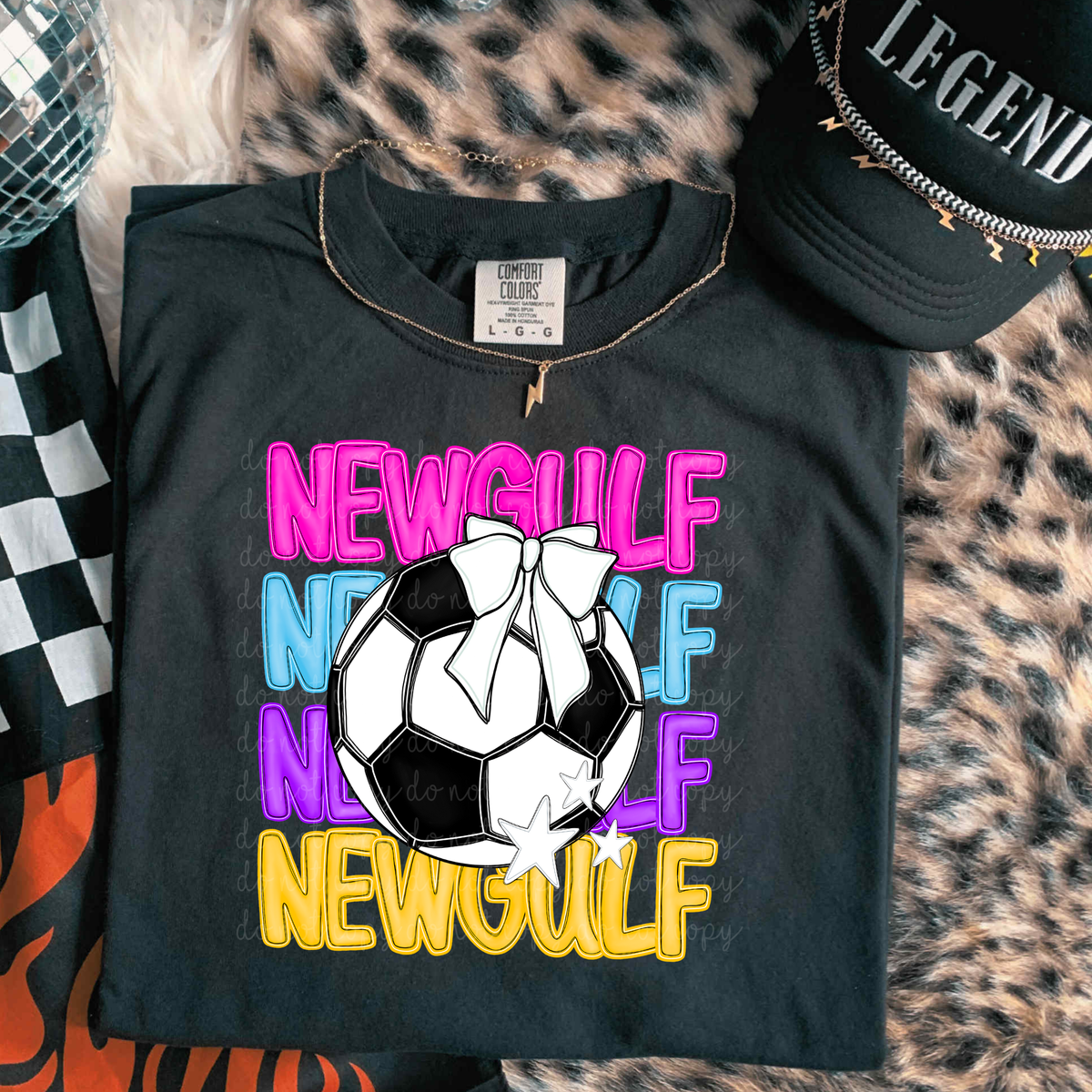 Newgulf Bright Soccer (caplinger) DTF Transfers