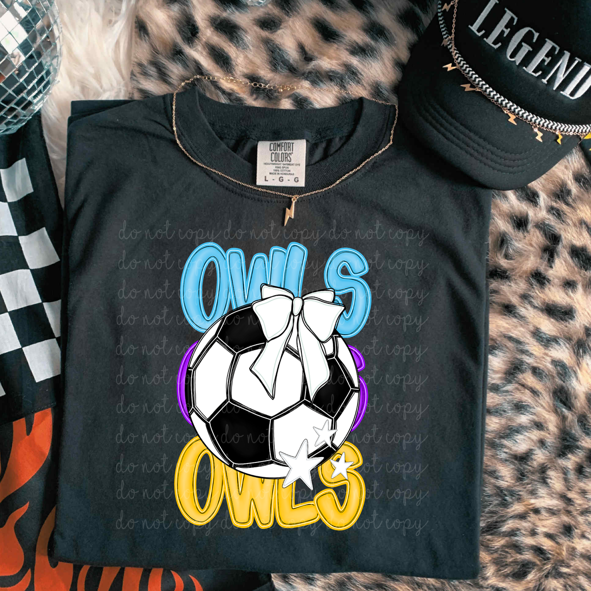Owls Bright Soccer (caplinger) DTF Transfers