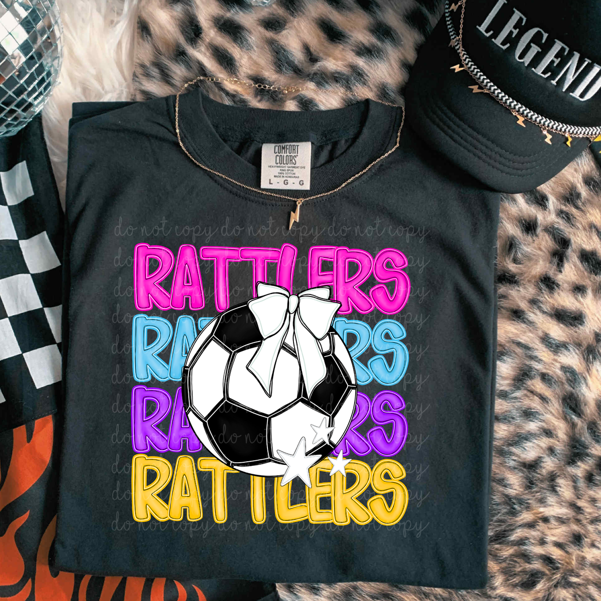 Rattlers Bright Soccer (caplinger) DTF Transfers