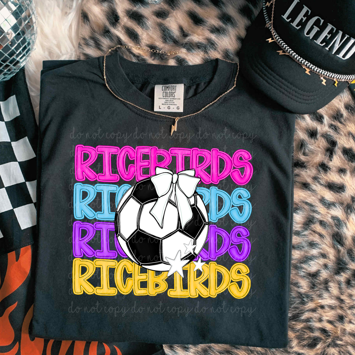 Ricebirds Bright Soccer (caplinger) DTF Transfers