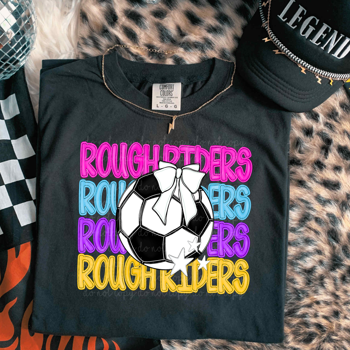 Roughriders Bright Soccer (caplinger) DTF Transfers