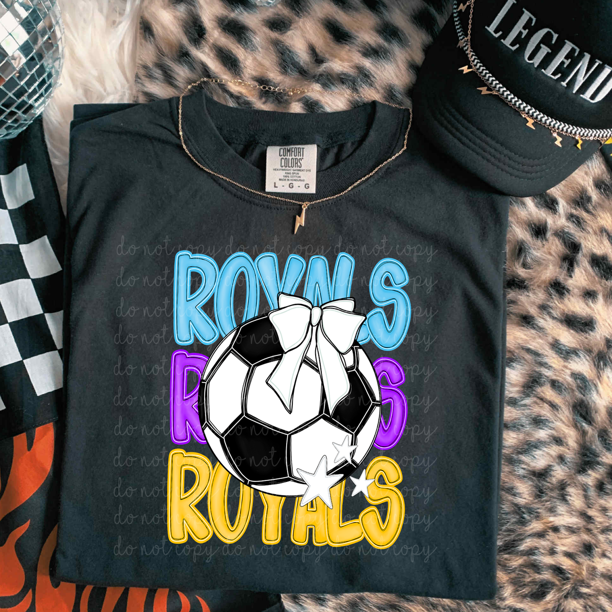 Royals Bright Soccer (caplinger) DTF Transfers