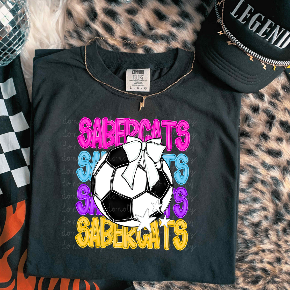 Sabercats Bright Soccer (caplinger) DTF Transfers