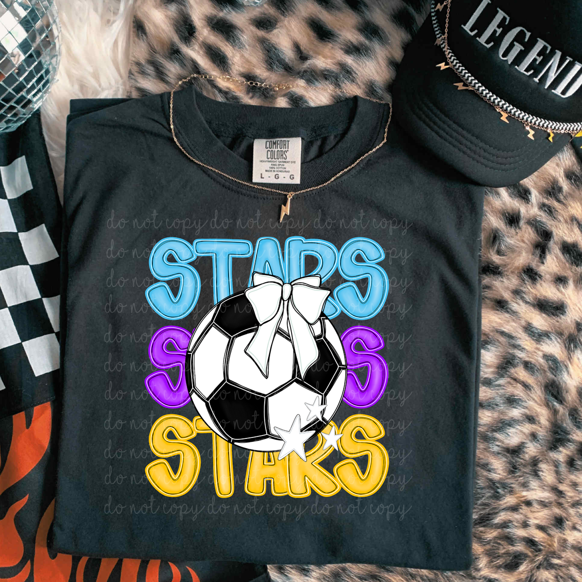 Stars Bright Soccer (caplinger) DTF Transfers