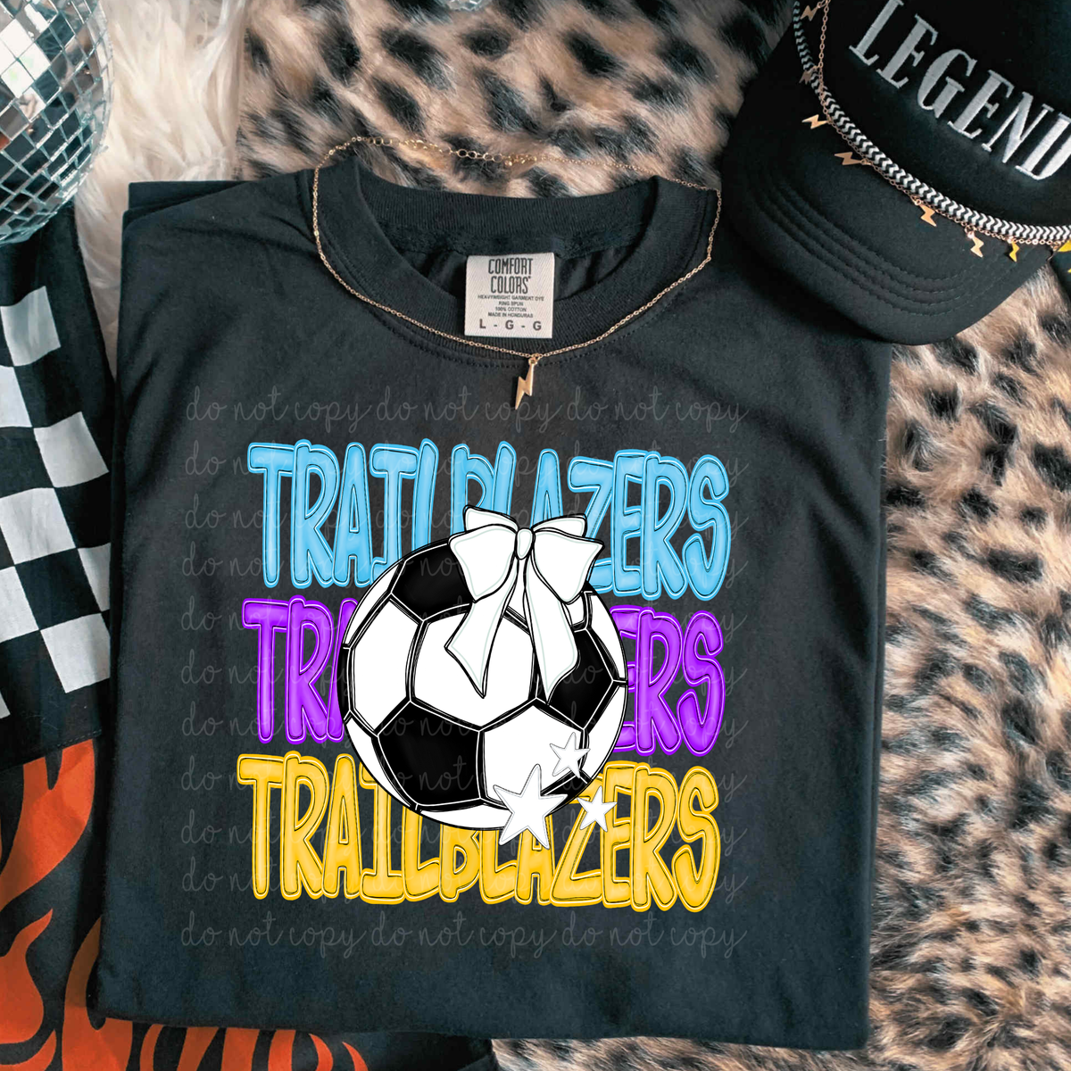 Trailblazers Bright Soccer (caplinger) DTF Transfers