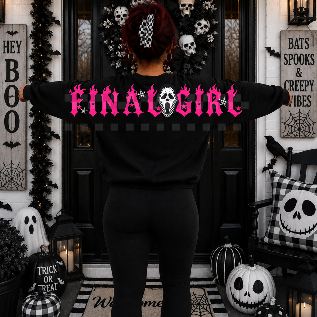 Final girl scream (Ink) DTF Transfer