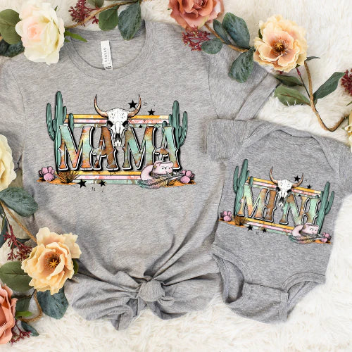 mama (cactus western) 7034 DTF transfer