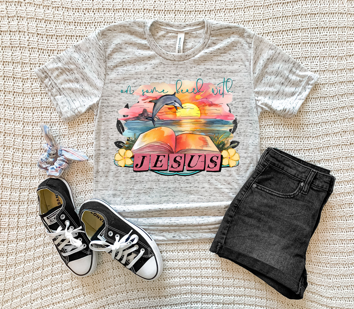 On some beach with Jesus 7100 DTF transfer