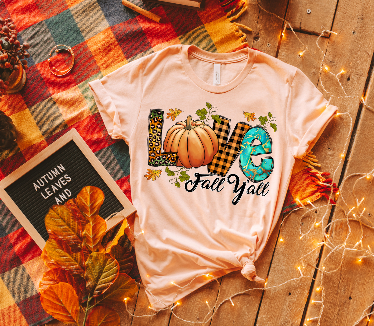 Love fall yall 7111 DTF transfer