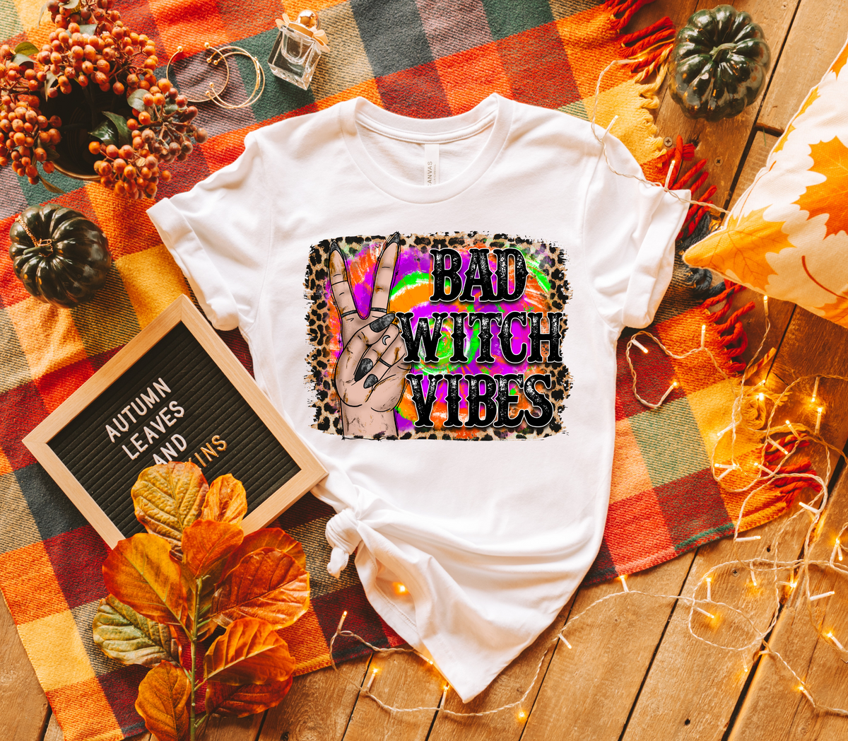 Bad witch vibes 7117 DTF transfer