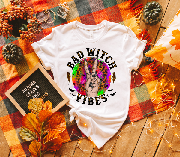 Bad witch vibes 7118 DTF transfer