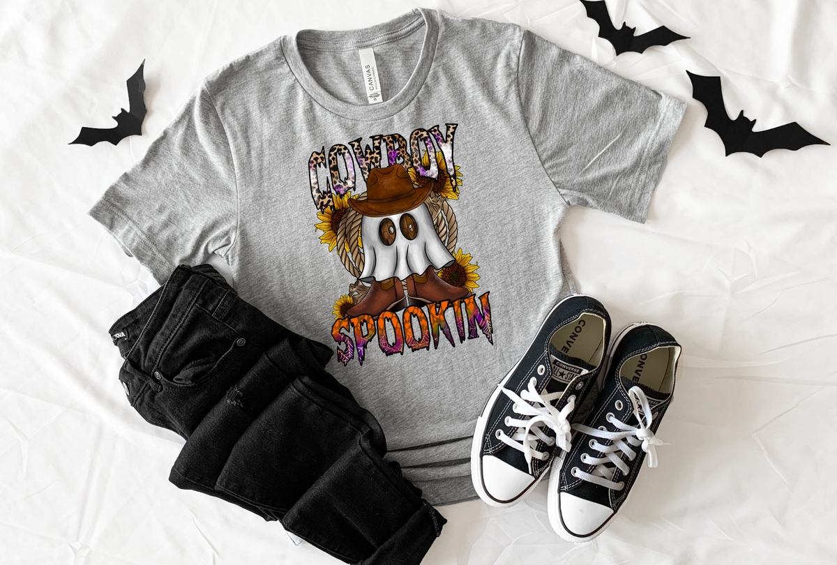 Cowboy Spookin 7127 DTF transfer