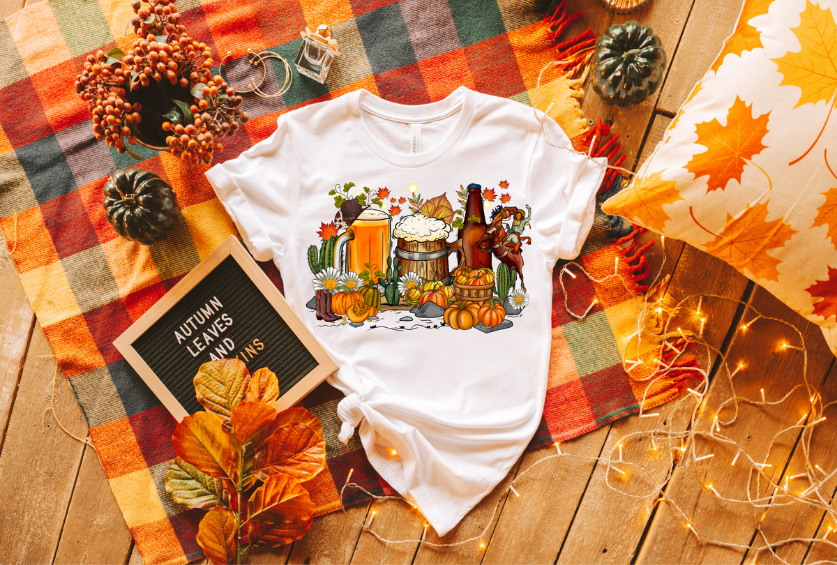 Fall Beer 7134 DTF transfer