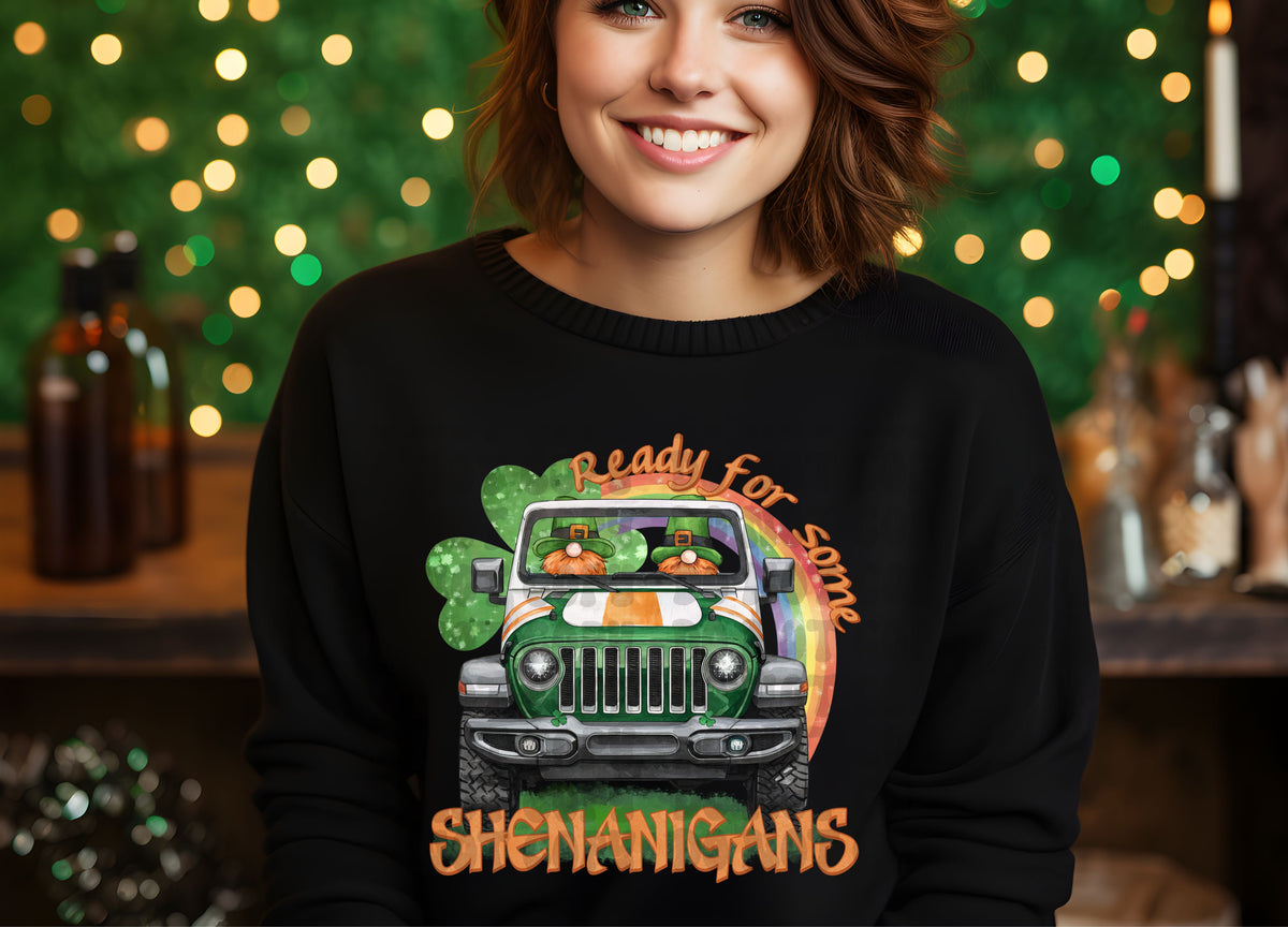 Ready for some Shenanigans (Starlight) DTF transfer