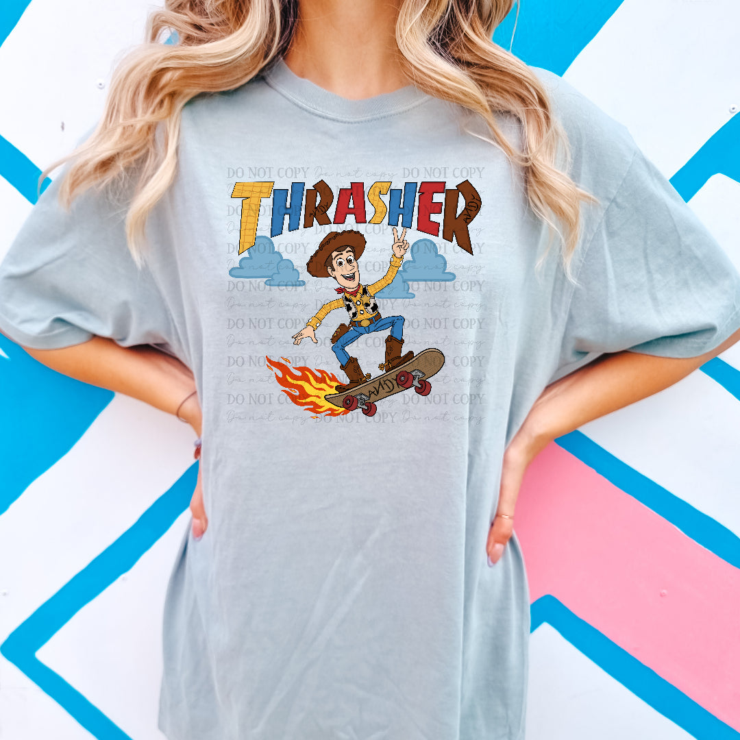 Thrasher cowboy (MC) DTF Transfer