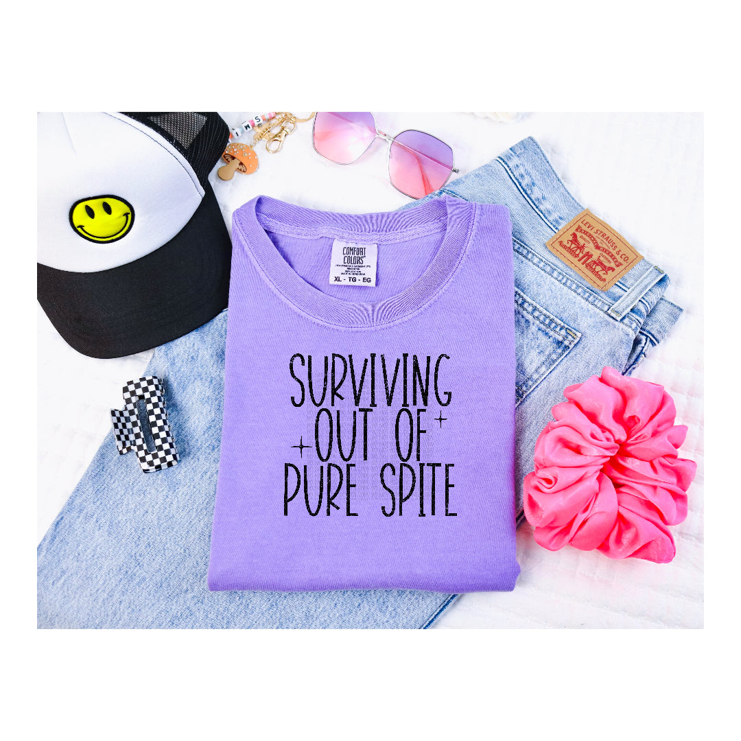 Surviving out of pure spite (Scarlow) DTF Transfer