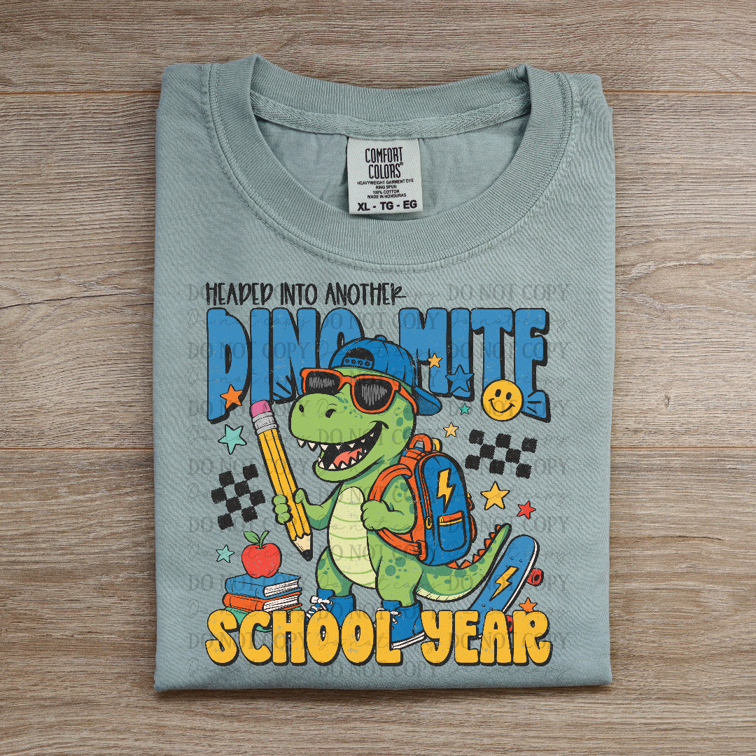 Dino-mite school year (Scarlow) DTF Transfer