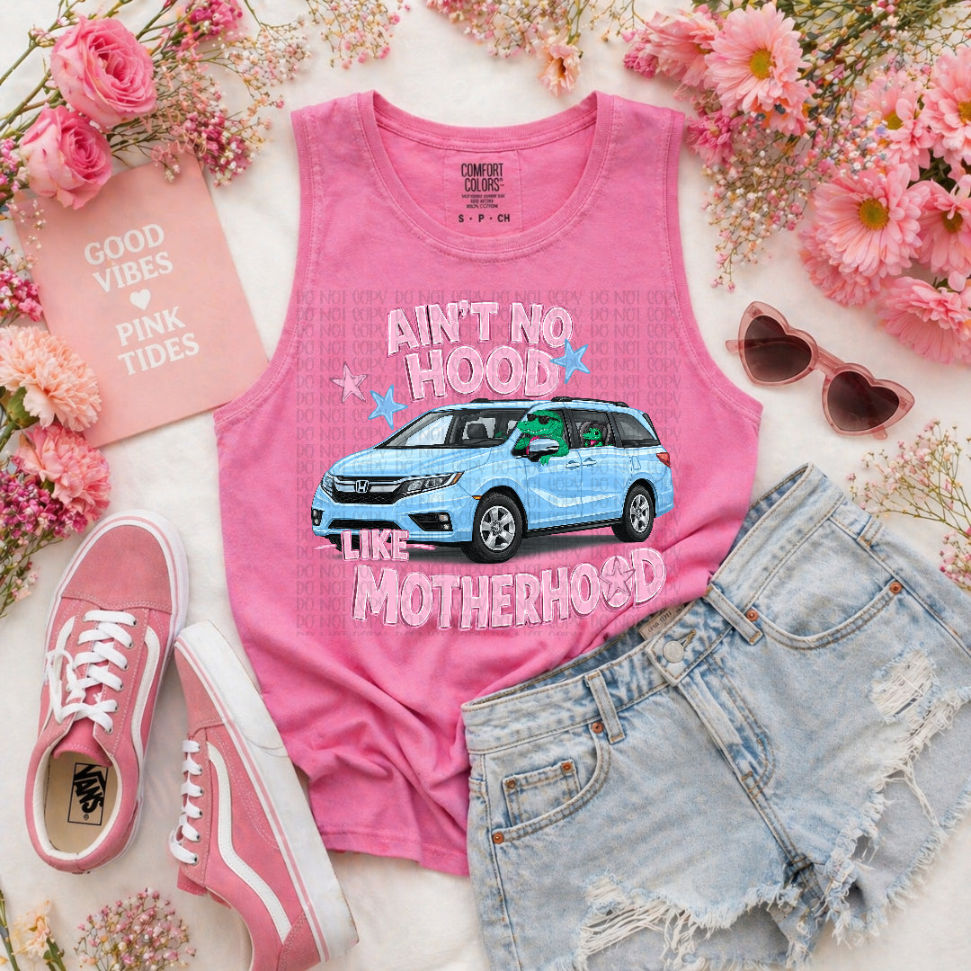 Ain't no hood like motherhood (SSD) DTF Transfer