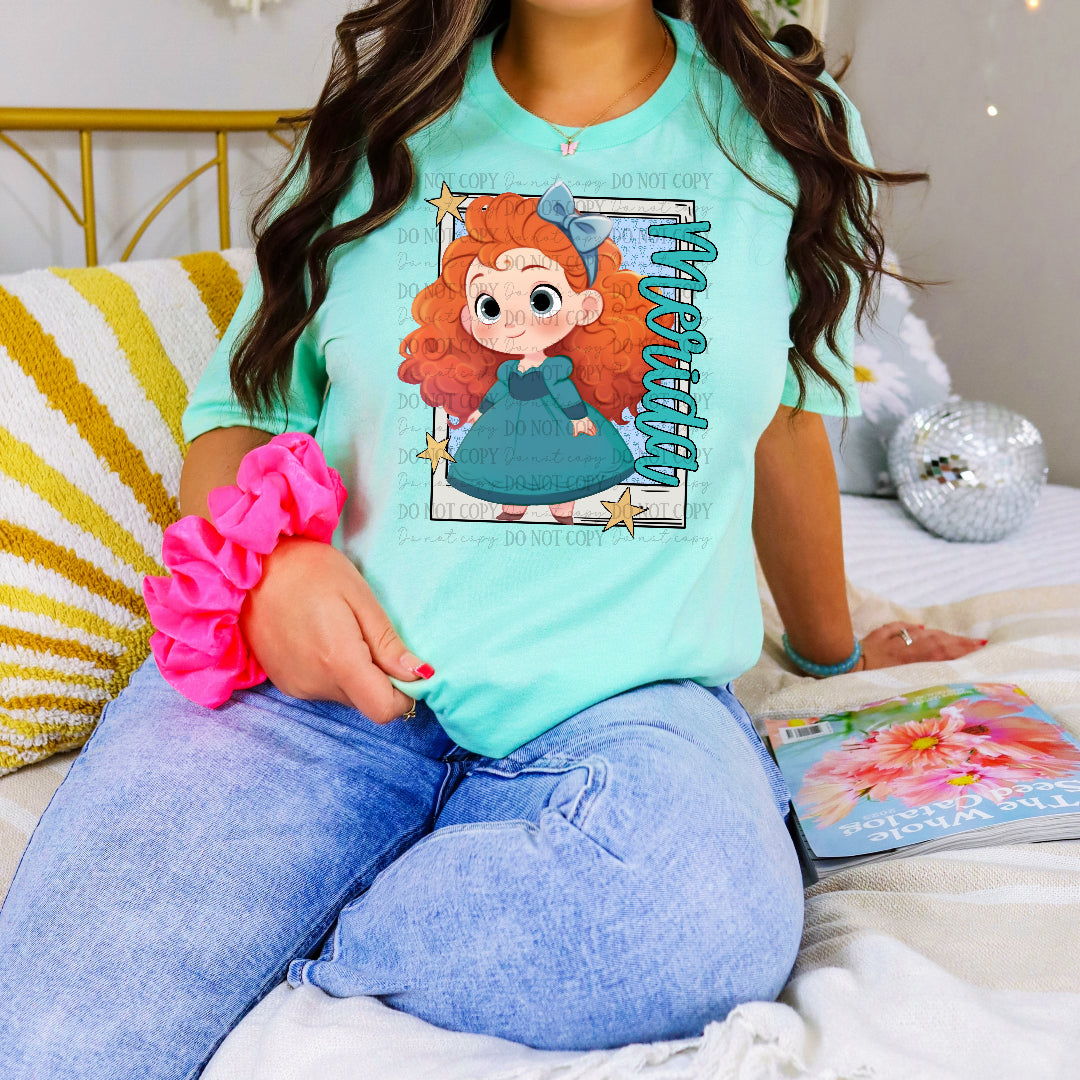 Princess polaroid mer (OHDD) DTF Transfer