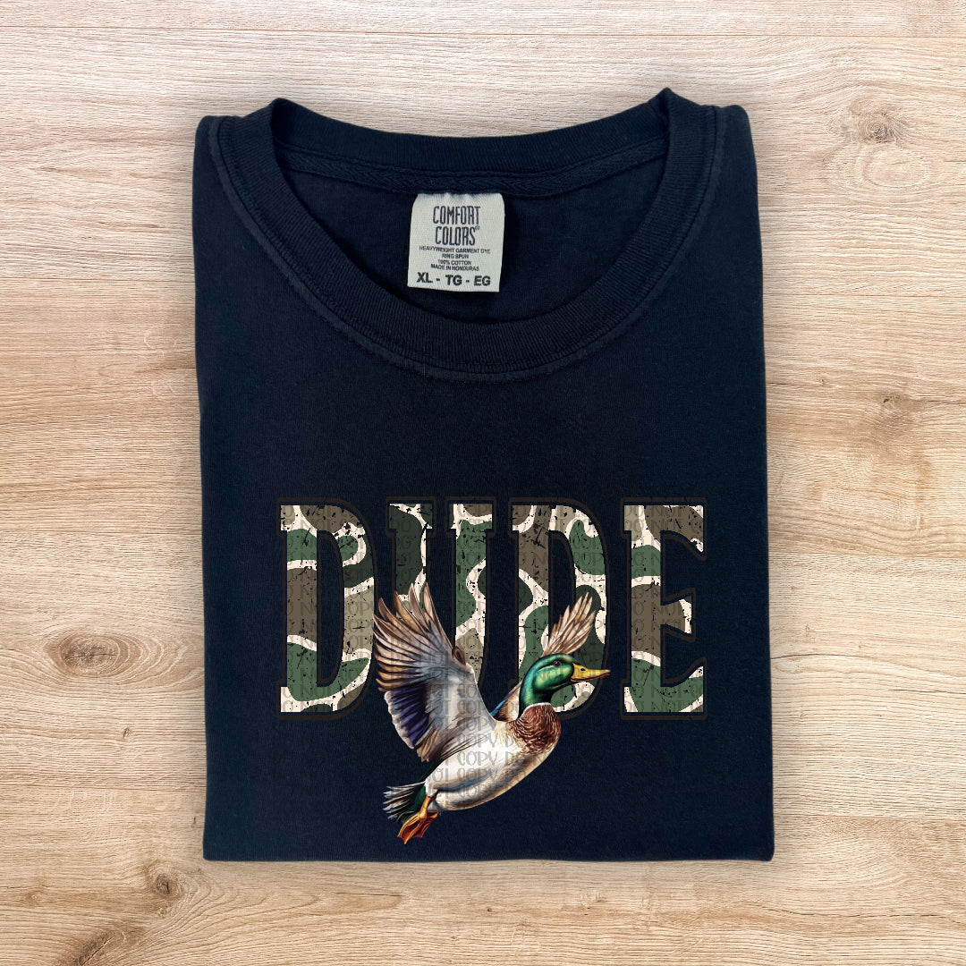 Dude duck camo (Kai) DTF Transfer