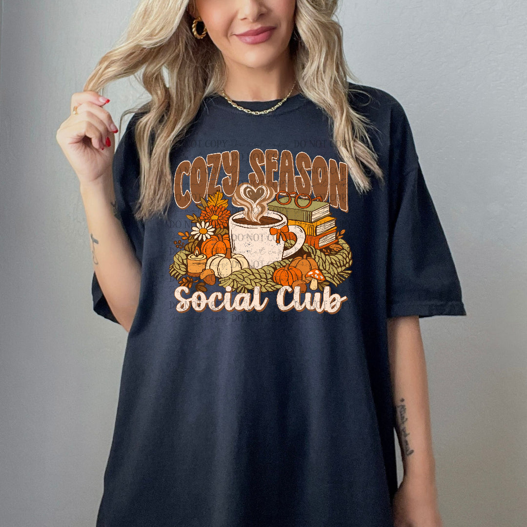 Cozy season social club (Scarlow) DTF Transfer