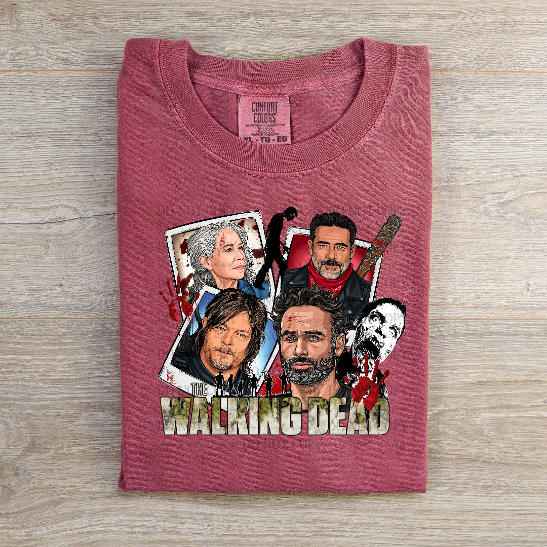 Walking polaroids (SSD) DTF Transfer