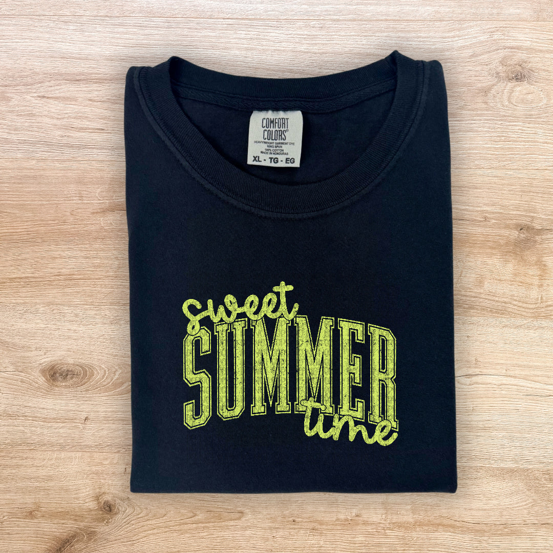 Sweet summertime YELLOW (Scarlow) DTF Transfer