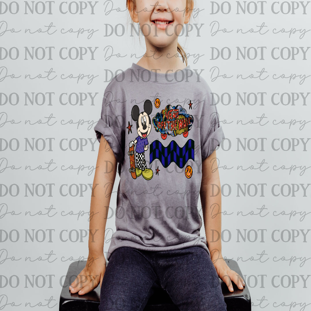 Mouse Vans Blue (OHDD) DTF Transfer