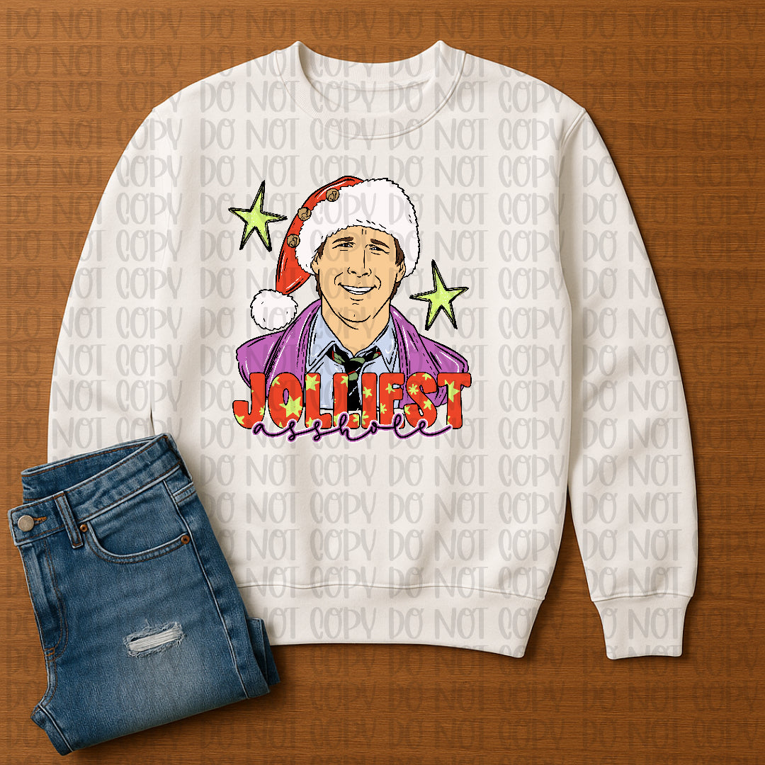 Jolliest asshole (CST) DTF Transfer