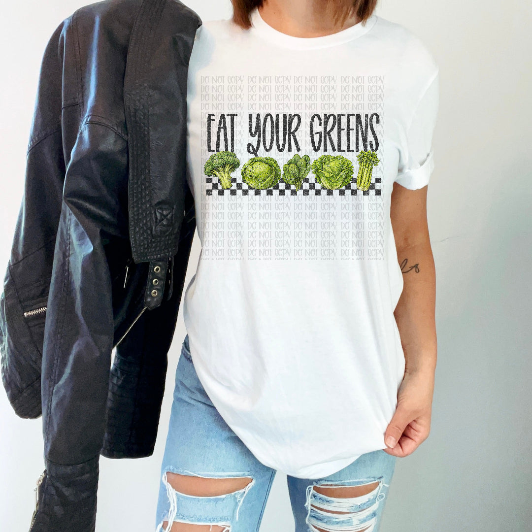 Eat your greens (Scarlow) DTF Transfer