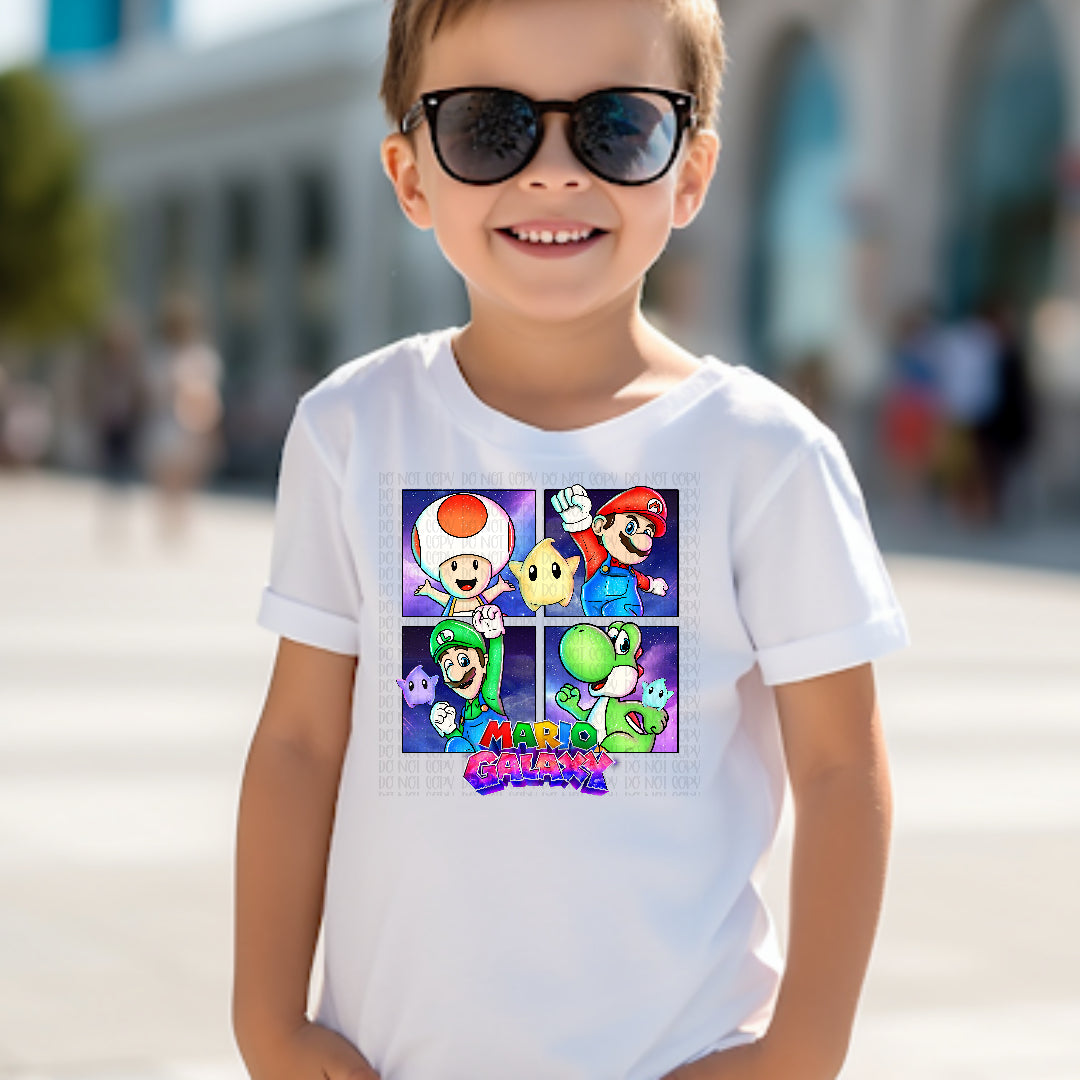 M bros galaxy (Kai) DTF Transfer