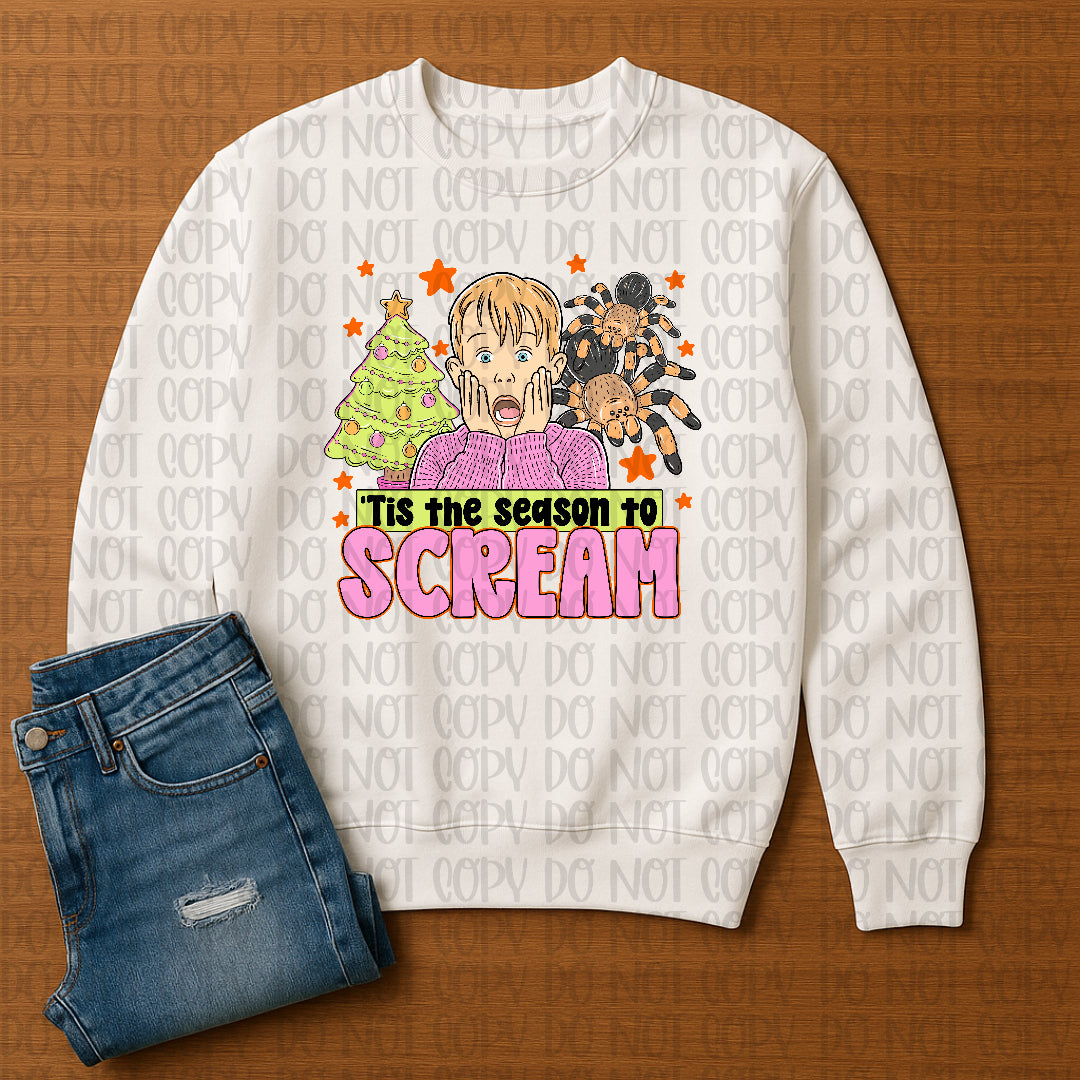 Tis the season to scream (CST) DTF Transfer