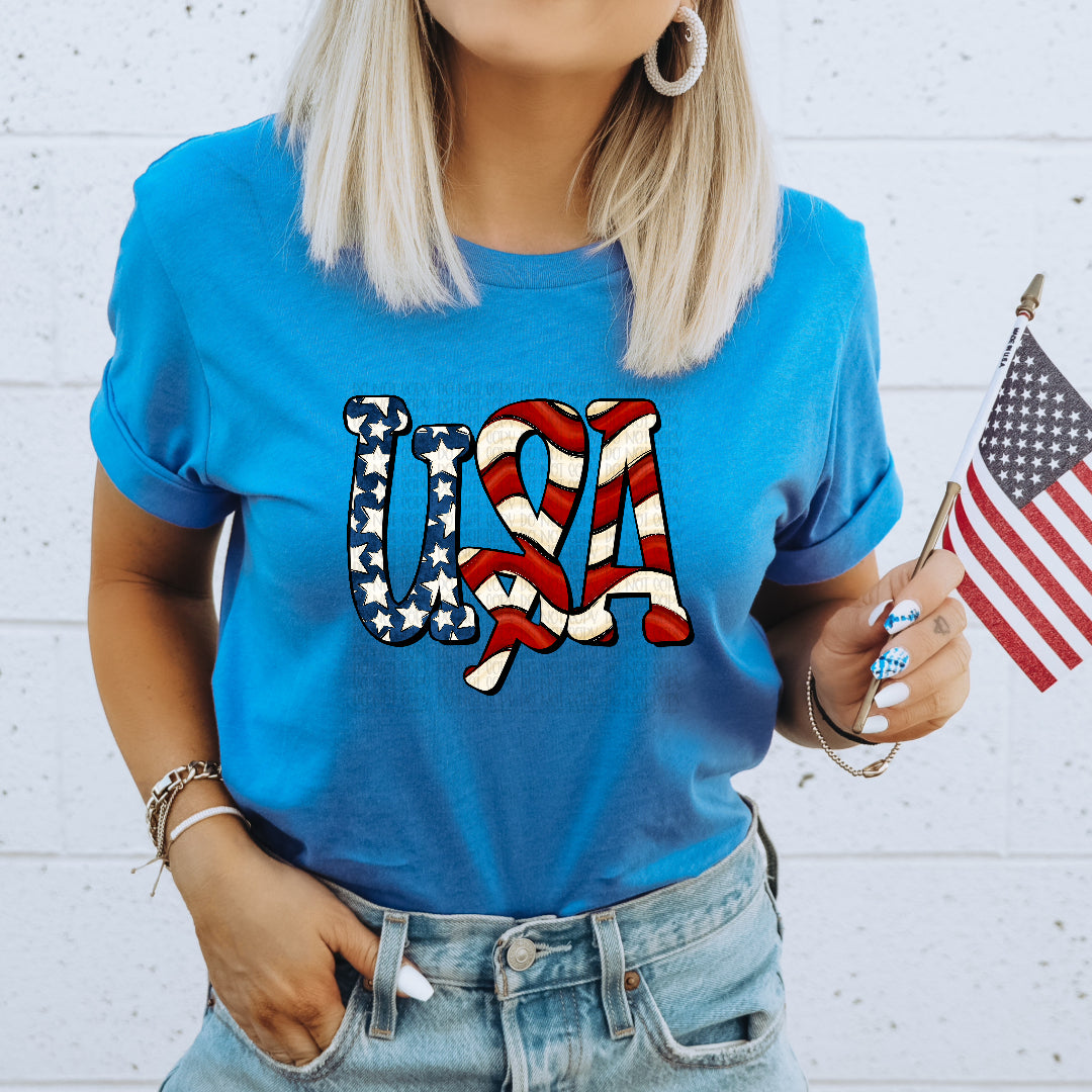 USA stars and strips (OHDD) DTF Transfer