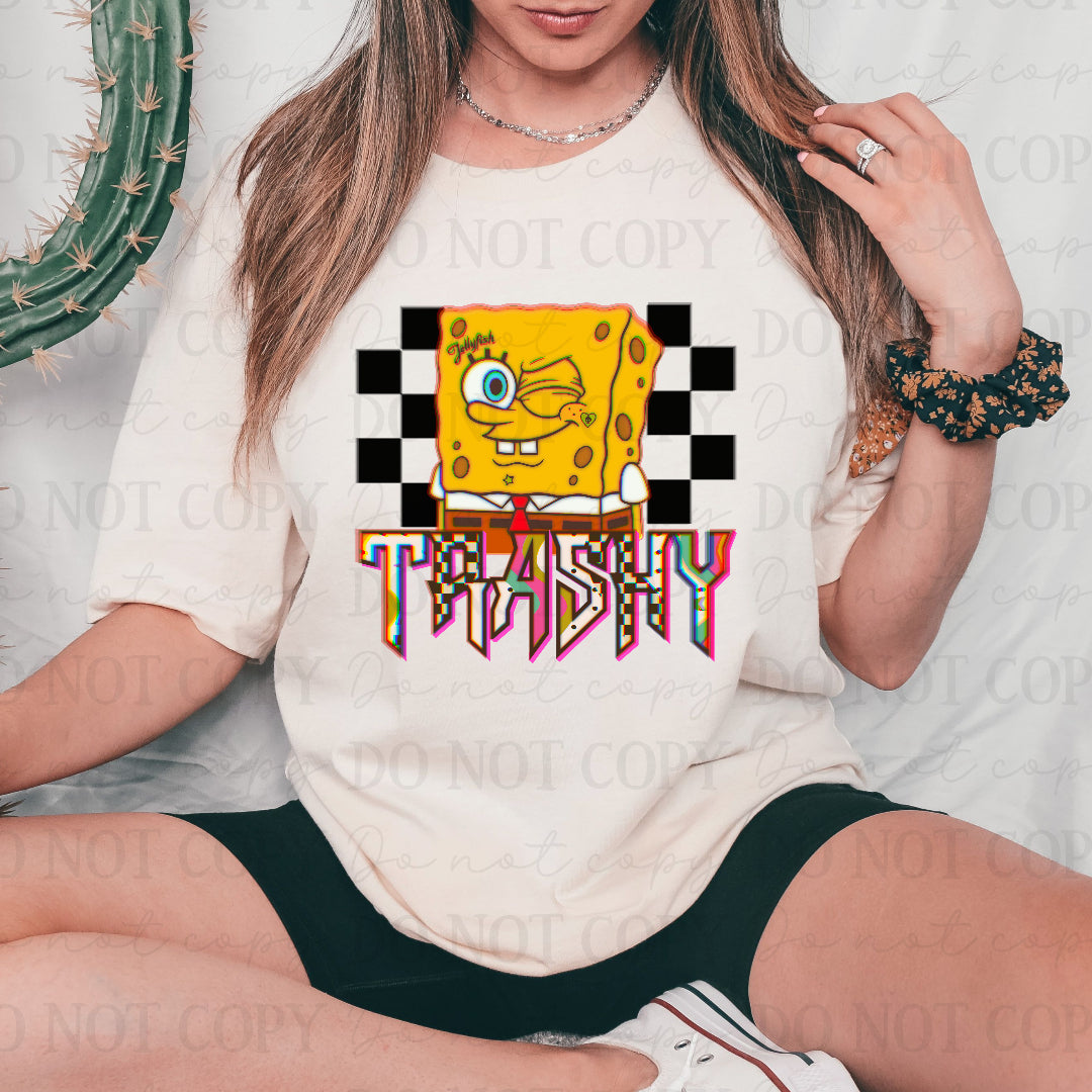 Trashy bob (OHDD) DTF transfer