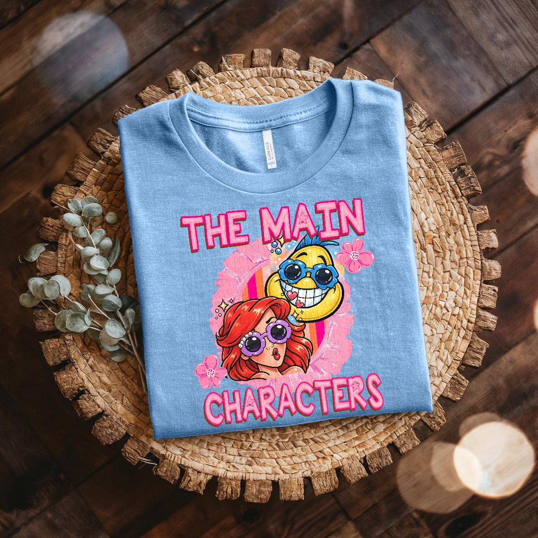 The main characters mermaid (JBD) DTF transfer