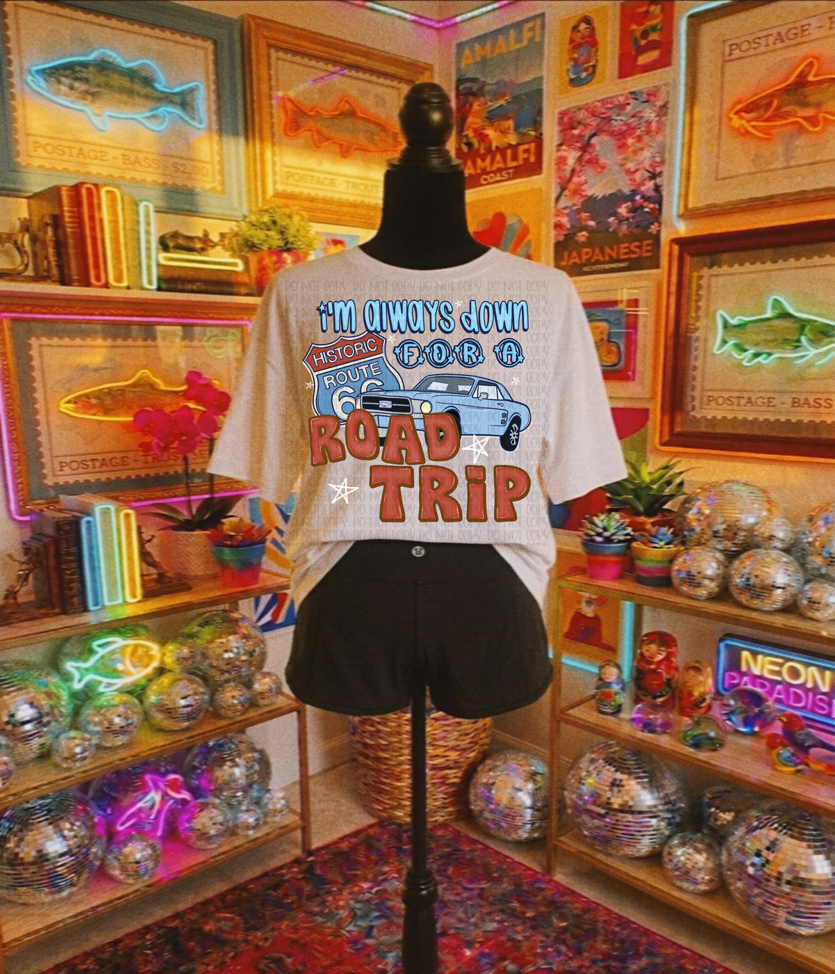 I'm always down for a road trip (JBD) DTF Transfer