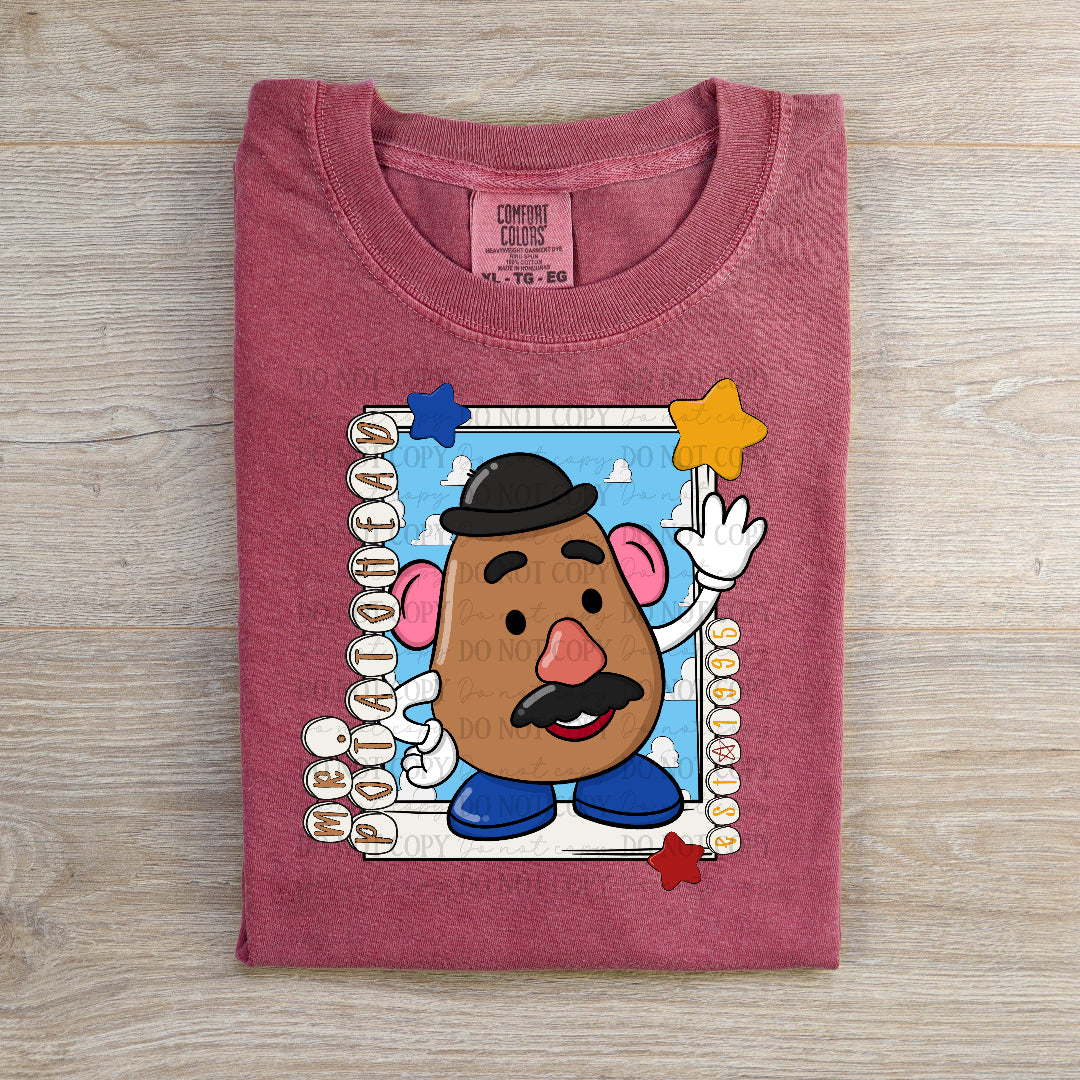 Mr potato polaroid (OHDD) DTF Transfer