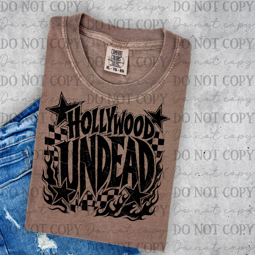 Hollywood undead - checkered back ground (Lyttle) DTF Transfer