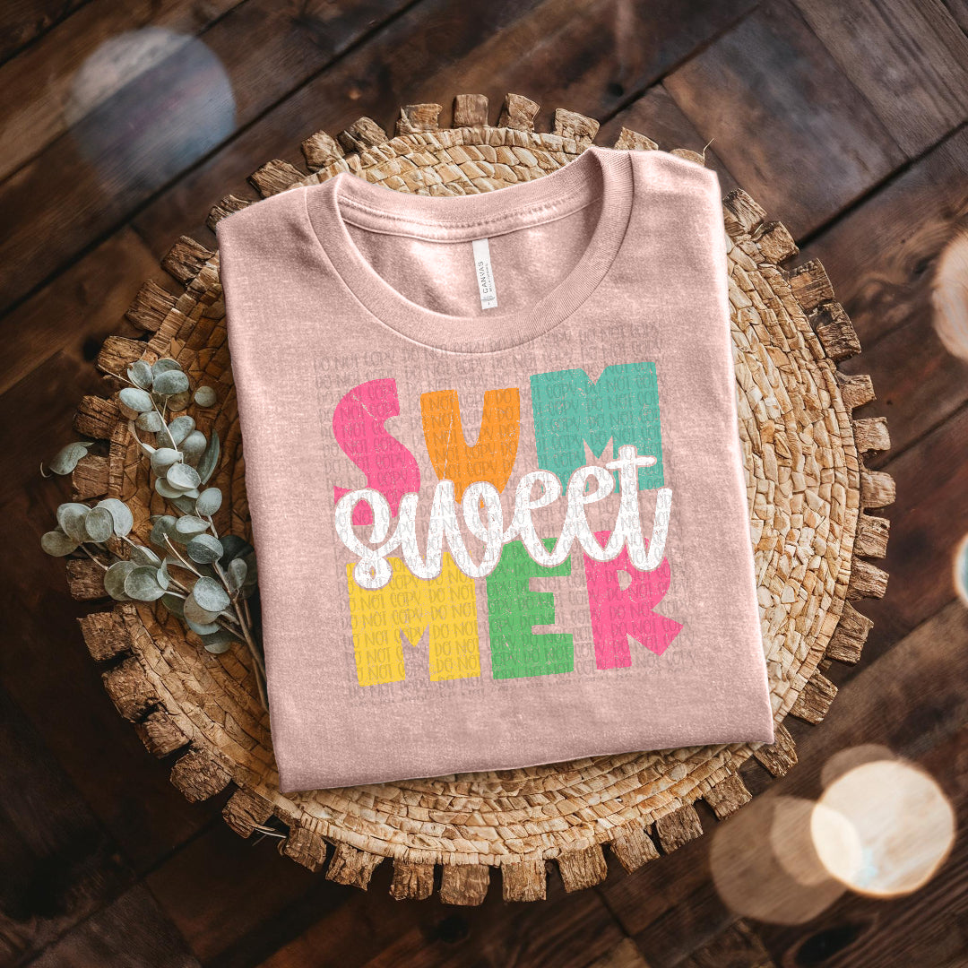 Sweet Summer (white sweet) (Scarlow) DTF Transfer