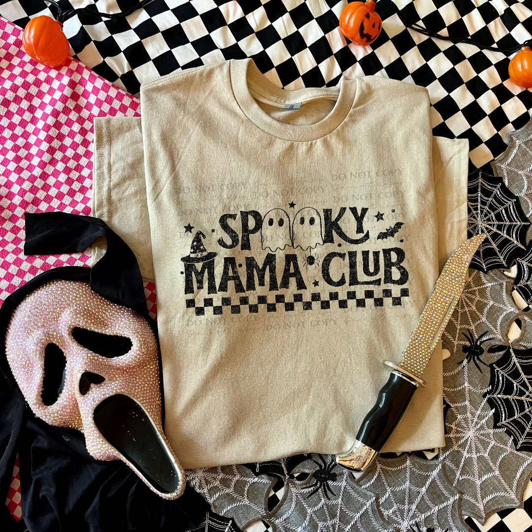 Spooky mama club (Scarlow) DTF Transfer