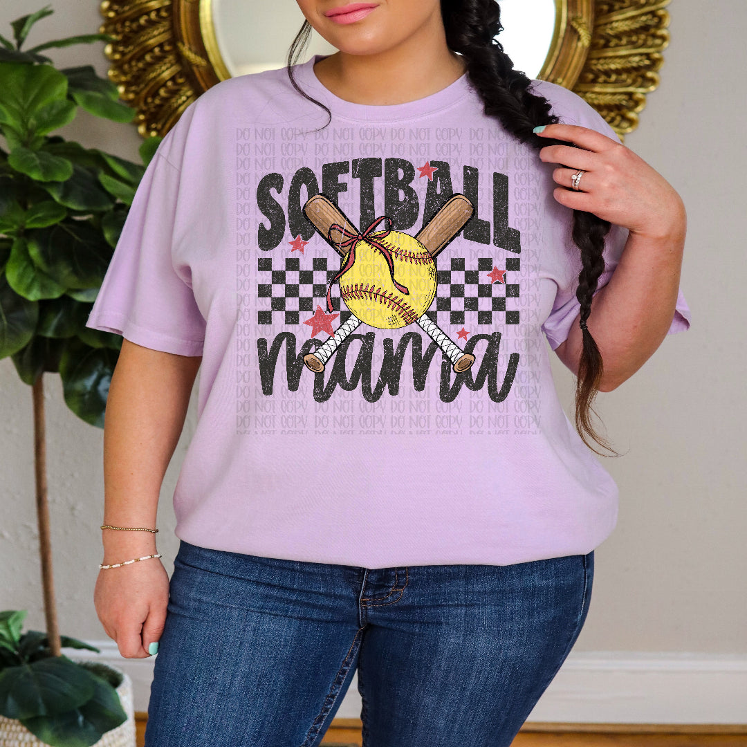 Softball mama (Scarlow) DTF Transfer