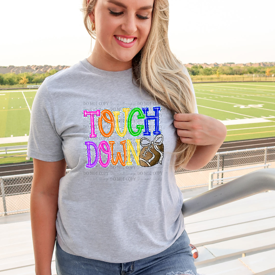 Touch down polkadot outline (Carter) DTF Transfer