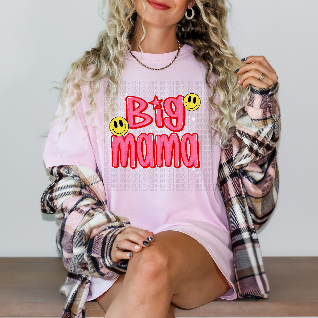 Big mama pink font (JBD) DTF Transfer