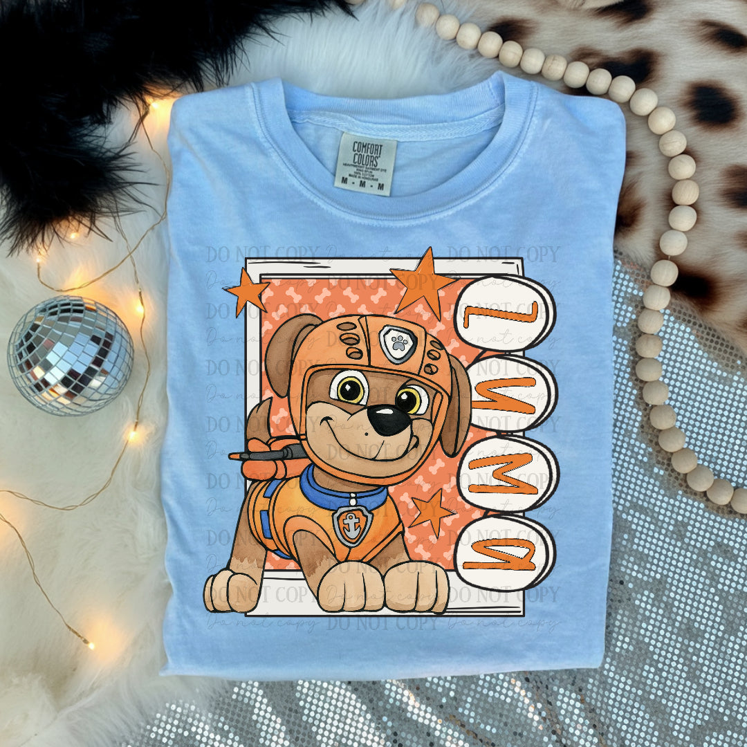 Zum pup (OHDD) DTF Transfer