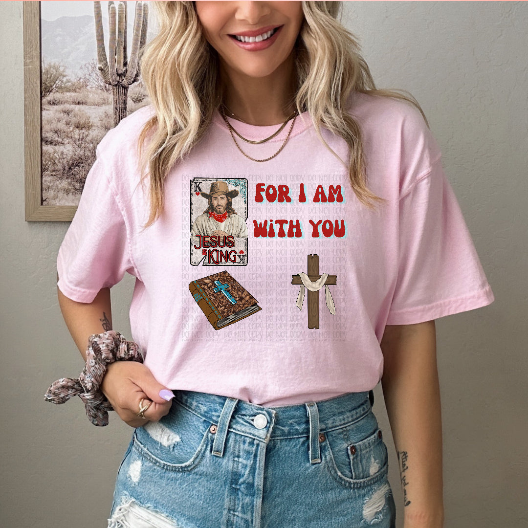 For I am with you DTF Transfer