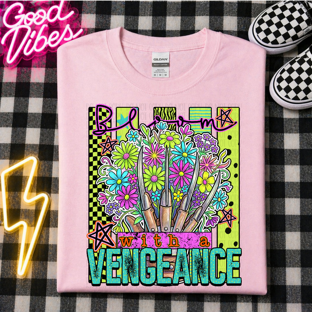 Bloom with a vengeance (C's) DTF Transfer