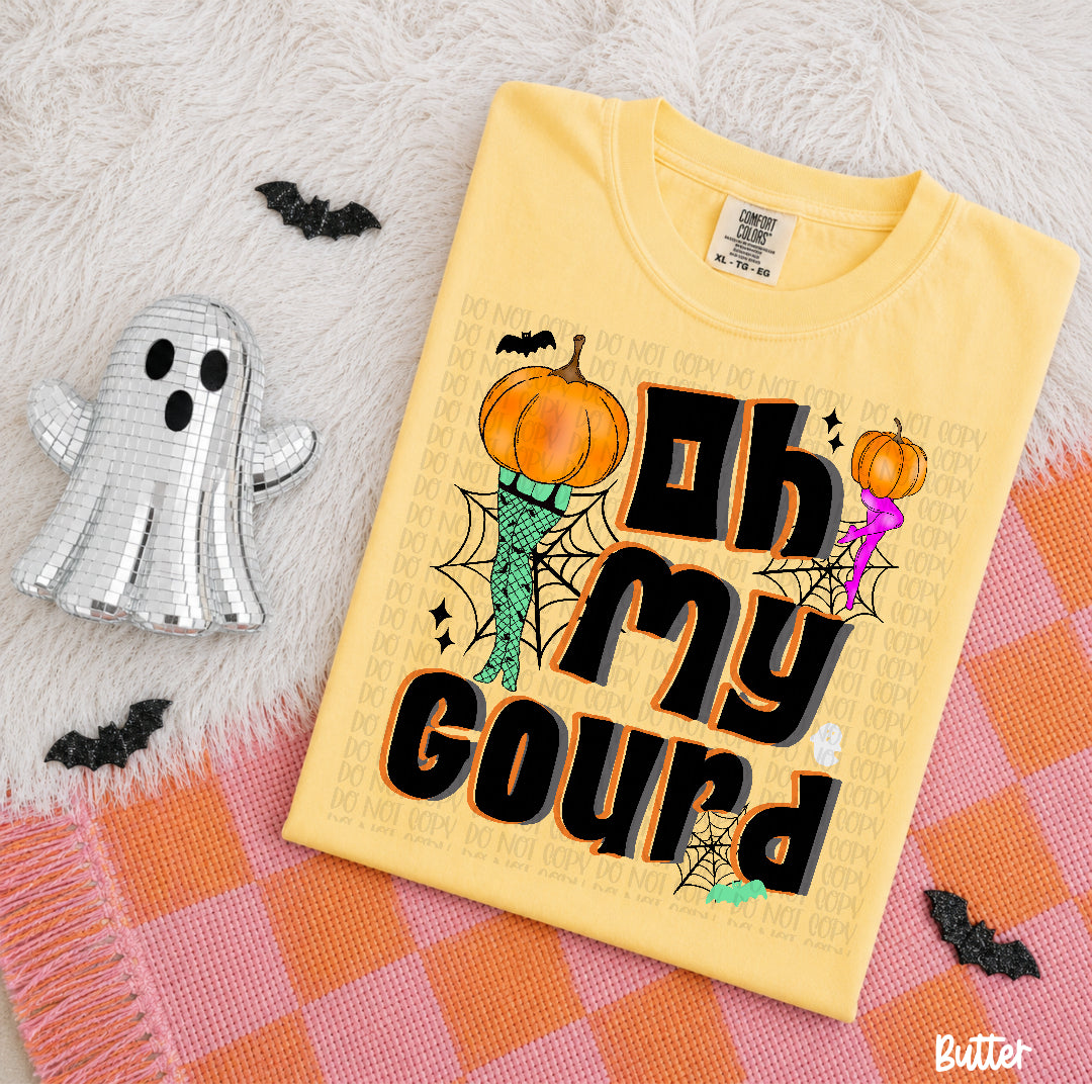 Oh my gourd pumpkin light (DD) DTF Transfer