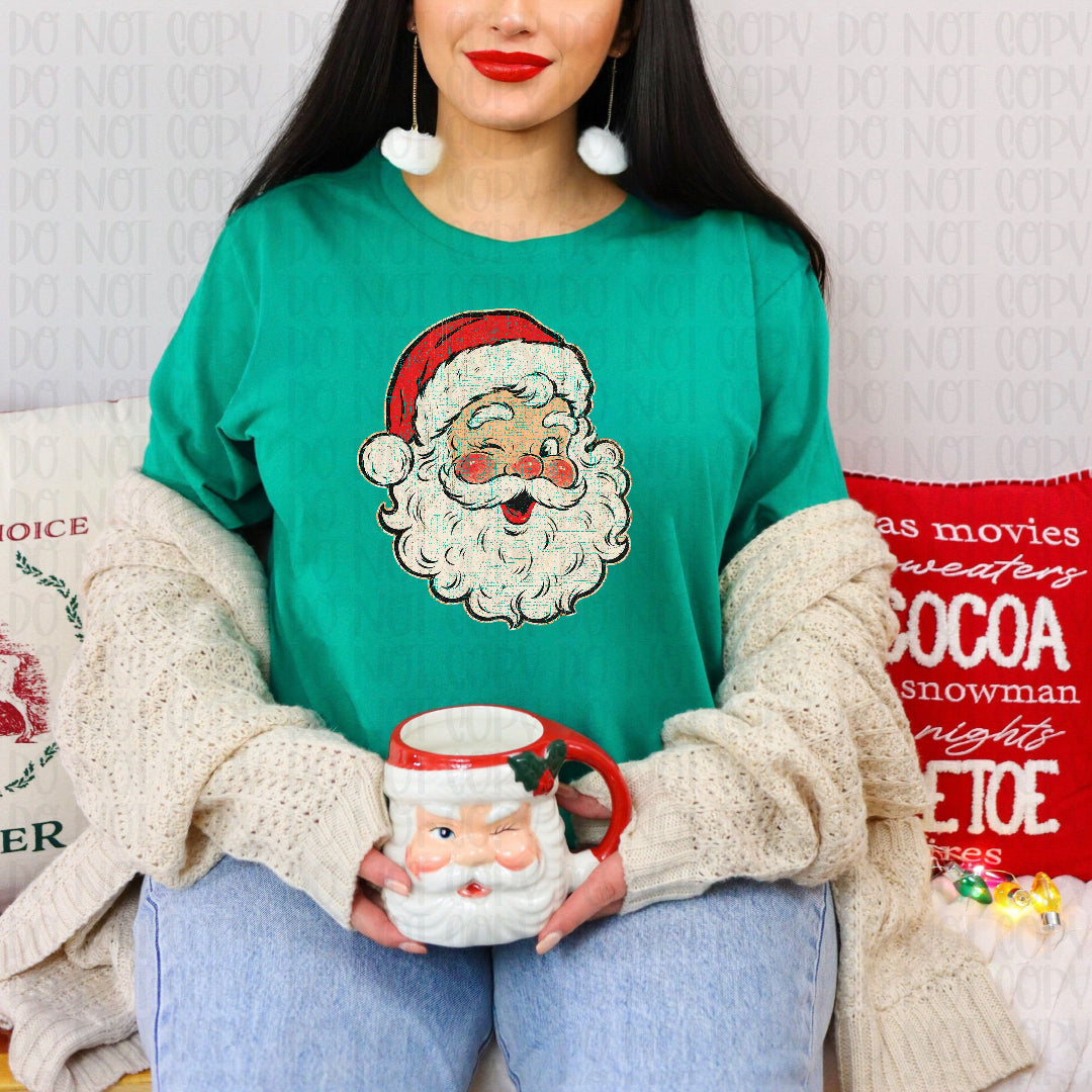 Santa 1 (Scarlow) DTF Transfer