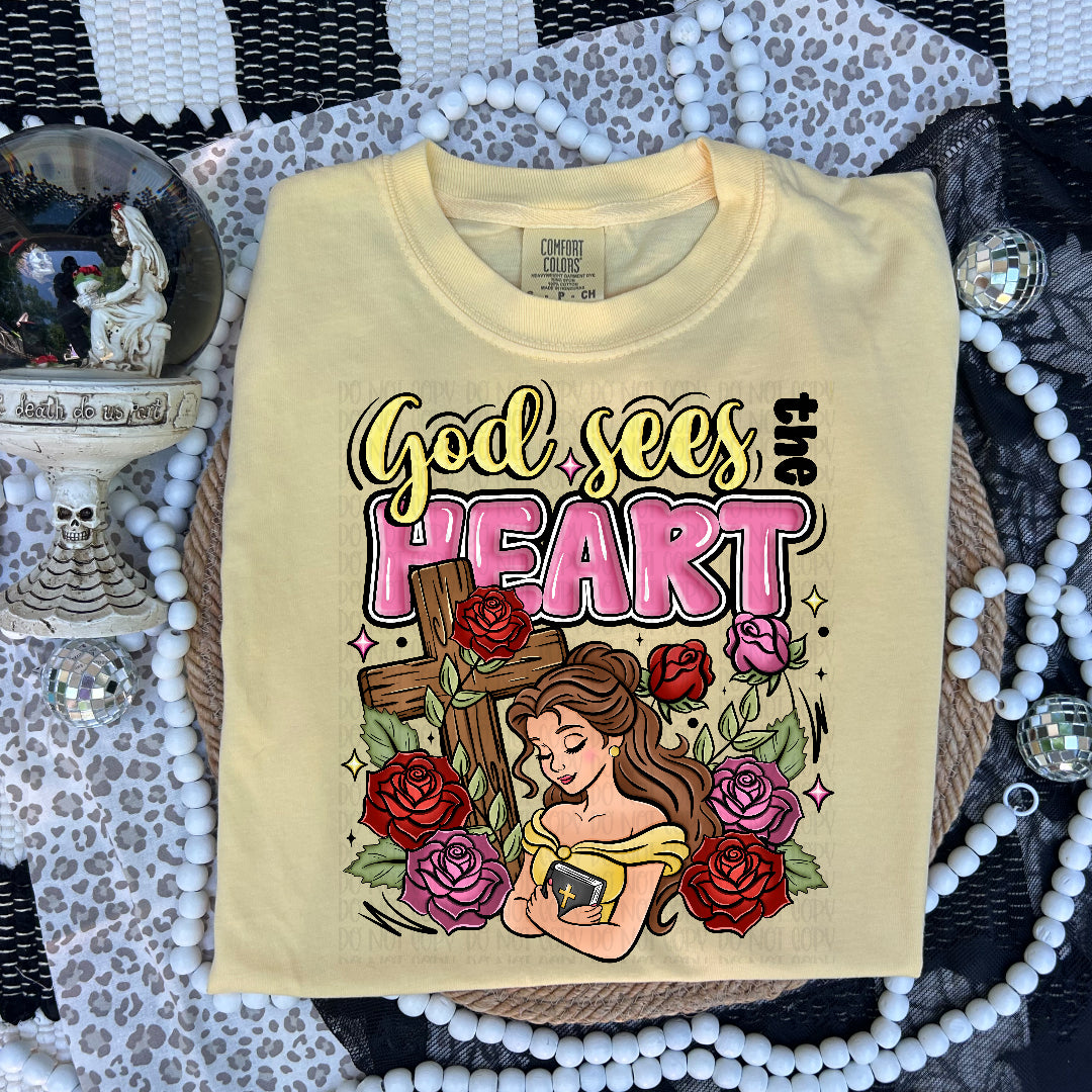 God see the heart princess (Kai) DTF Transfer