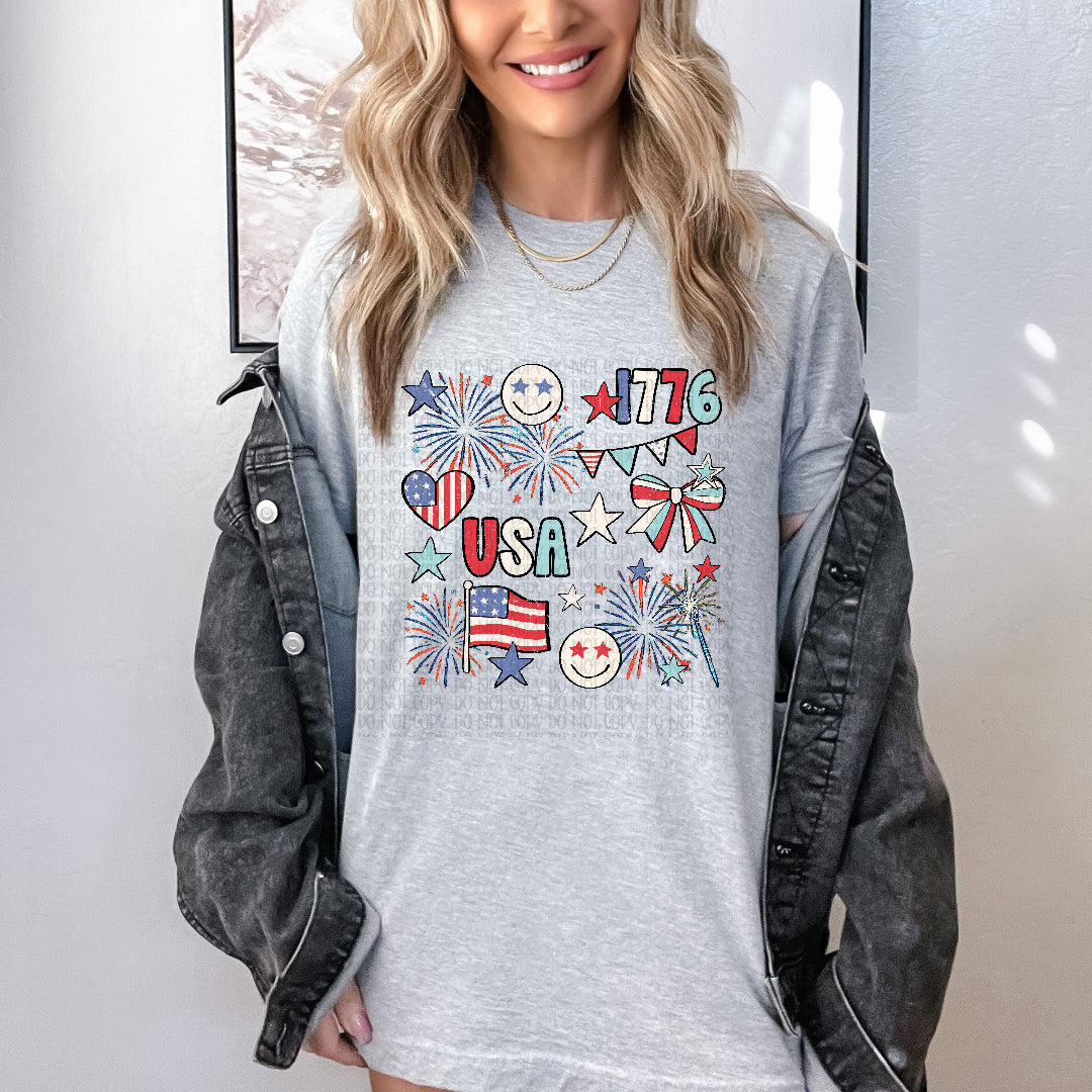 Patriotic things (Scarlow) DTF Transfer